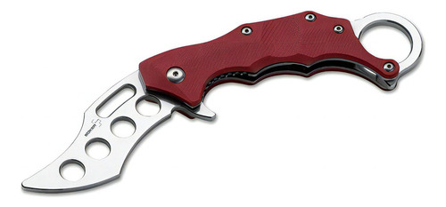 Navaja Kerambit Tactica Boker Magnum Entrenamiento Bo779 Color Rojo