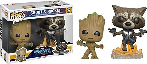 Funko Pop! Groot - Rocket - Guardianes De La Galaxia Vol. 2 