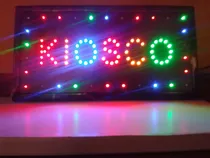 Comprar Cartel Led Kiosco En Varios Colores Nacional A Pedido