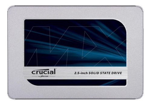 Imagen 1 de 3 de Disco sólido SSD interno Crucial CT250MX500SSD1 250GB