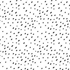 Imagem 1 de 3 de Papel De Parede Confete Preto Desenhado À Mão Sobre Fundo