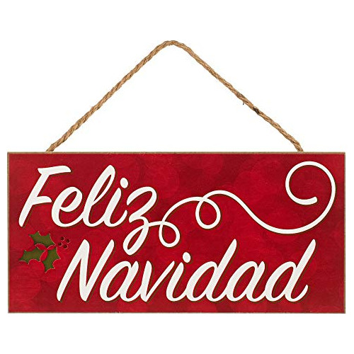 Señal De Decoración De Puerta Frontal Feliz Navidad 5...