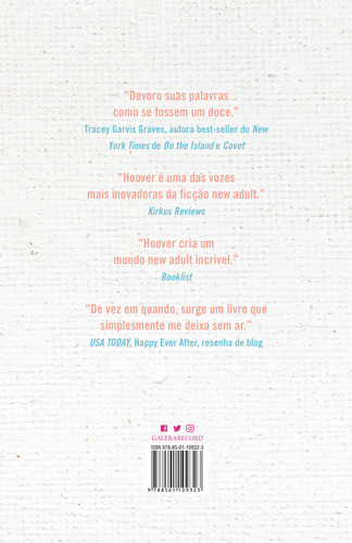 Confesse, De Hoover, Colleen. Editorial Galera, Capa Mole Em Português, 2017