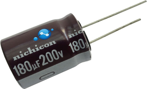 Capacitor  180uf 200v 105° 16x29mm  Placas Fontes Impressora