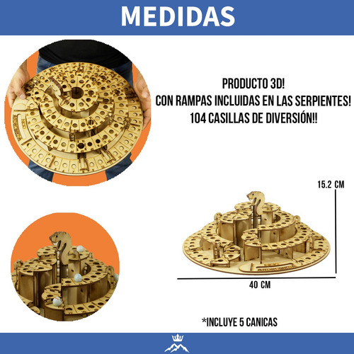 Juego De Mesa 3d Serpientes Y Escaleras 12 Piezas Mayoreo