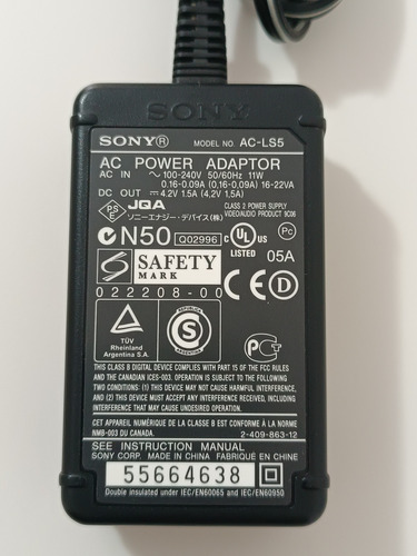 Adaptador Sony Ac-ls5