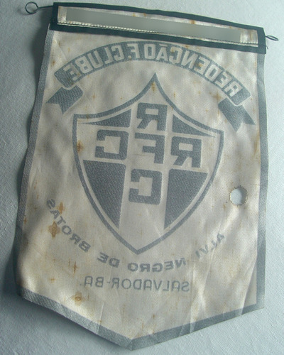 Flâmula Oficial Do Extinto Redenção, Futebol Baiano Anos 70. (Usado)