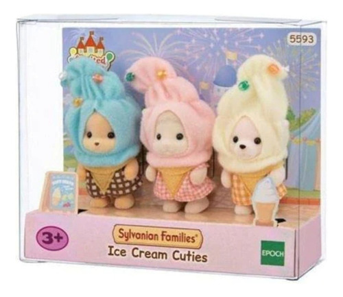 Sylvanian Families Adoraveis Sorvetes 5593 - Epoch Cor Branco Navajo