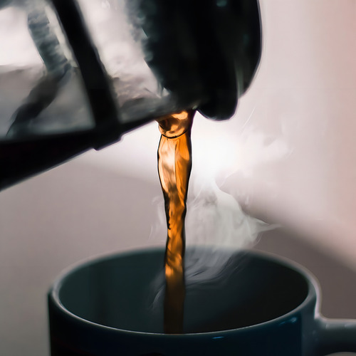 10 Pzs Cafetera Individial Prensa Francesa 350ml Tipo Embólo Color Negro