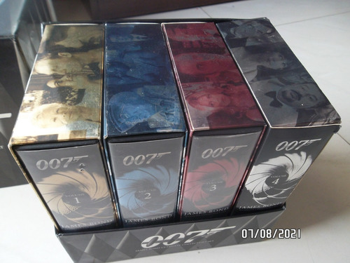 James Bond Caja De Lujo Con 20 Peliculas  En Dvd ( Alquiler)