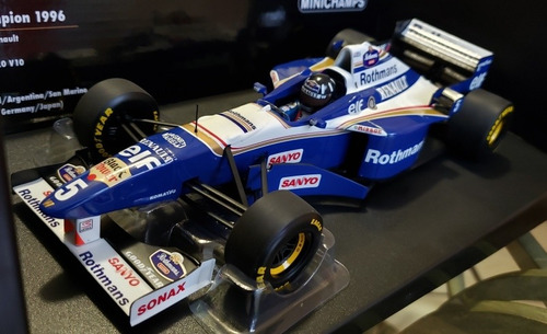 Williams Fw18 Damon Hill Campeón De 1996 Minichamps Esc 1/18