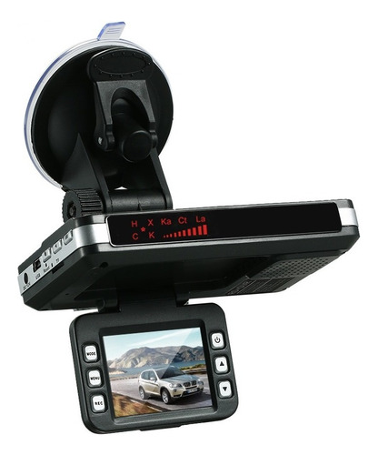 Detector Coche Antirradar Dvr 2 En 1, 720p, Velocidad 