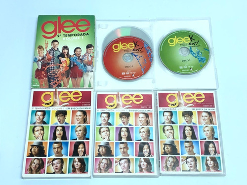 Dvd Box Glee Primeira E Segunda Temporada Volume 01 Legend