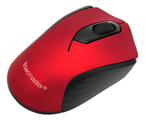 Mouse Mini Inalámbrico Azul Tecmaster 100503 Color Rojo