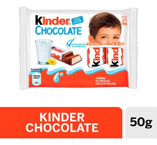 Kinder Chocolate 50 Gr