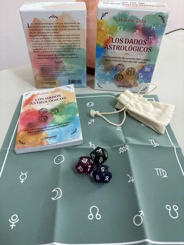Los Dados Astrológicos Con Libro - Holistic Zaza