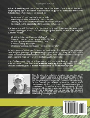 Mikrotik Scripting: Unleash The Power Of Routeros Task Automation, De Bowden, Nigel., Vol. 1. Editorial Independently Published, Tapa Pasta Blanda, Edición 1 En Inglés, 2023