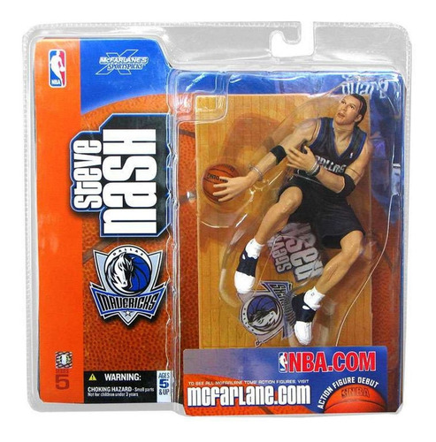 Nba Steve Nash Azul Jersey Series 5 Mcfarlane