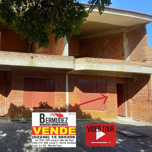 Duplex Venta 4 Ambientes Mar Del Tuyu Calle 4 Entre 83 Y 84 (a Terminar)