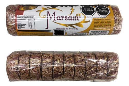 60 Alegrias Barras Redonda Mini Chocolate Marsam