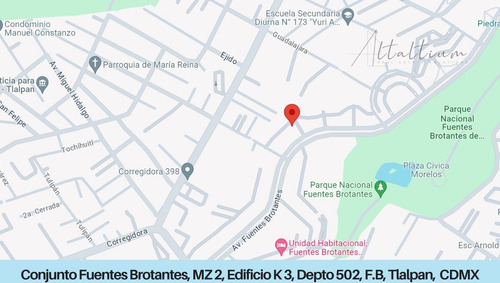 Vendo Departamento En Conjunto Fuentes Brotantes, Mz 2, , Tlalpan, Cdmx (mr1-di)