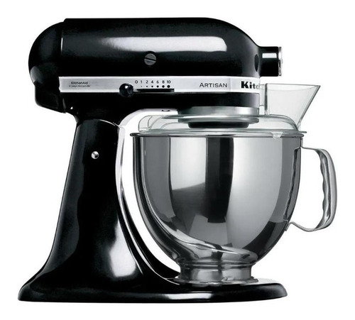 Batidora de pie KitchenAid Artisan KEA33, color negro ónix, 60 Hz, 127 V