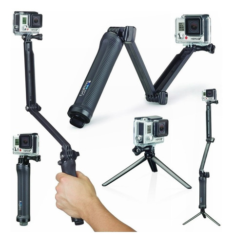 Baston Gopro Palo Tripode Soporte 3 Way 4 5 6 7 8 Selfie