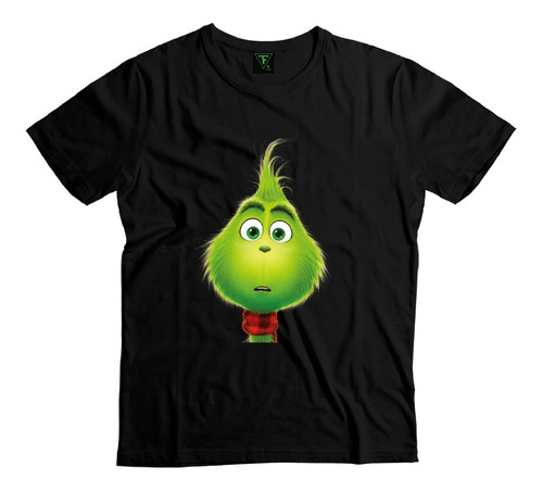 Polera Grinch Tierno Navidad Navideño Algodón Niño Niña