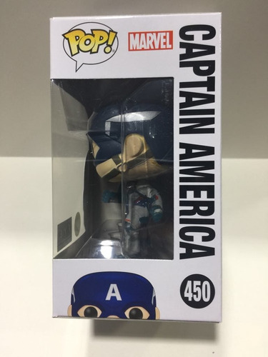 Pop! Funko Captain America Fye Glows In The Dark