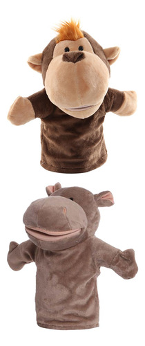Marionetas De Mano Marionetas Para Niños Mono Hipopótamo