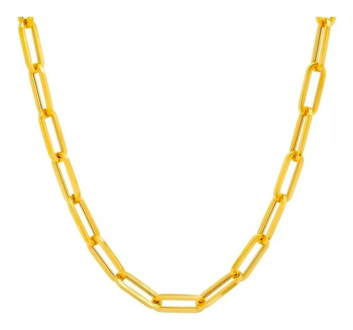 Cadena Oro 18 Kilates Chain Long 45 A 50cm X 4mm Ajustable *