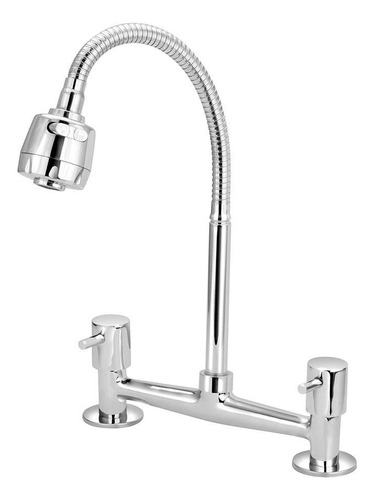 Torneira Misturador Cozinha Mesa Gourmet Flexível Luxo 1/4v.