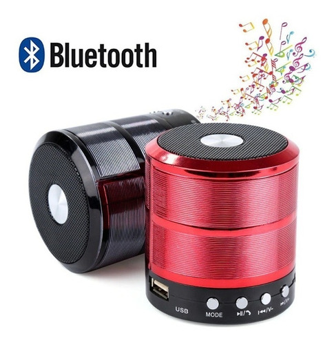 Parlante Portátil Mini Speaker  Bluetooth  Recargable Usb