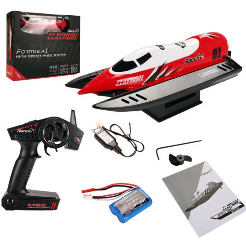 2.4g Nuevo Cepillado Rc Racing Barco De Alta Velocidad Pisci