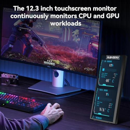 Monitor De Pantalla Táctil Portátil 12.3, Pantalla