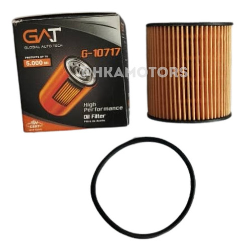 Filtro De Aceite Peugeot 206 207 307 Marca Gat