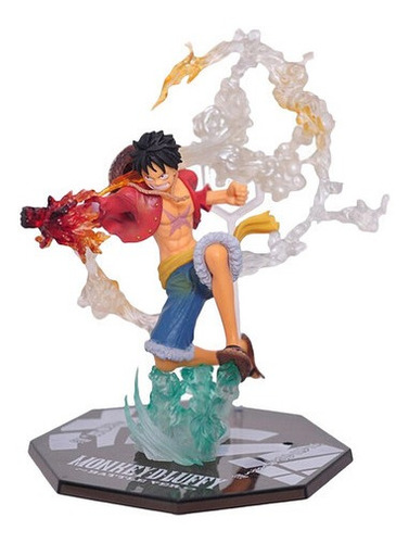 Modelo De Una Pieza Luffy Rubber Fist Gun Combat Edition