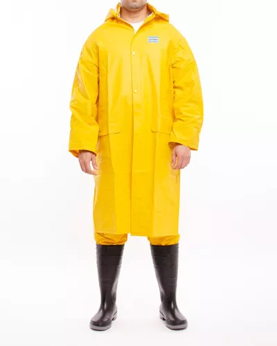 Piloto Poncho Genki Capa Lluvia Pvc Reforzado Impermeable