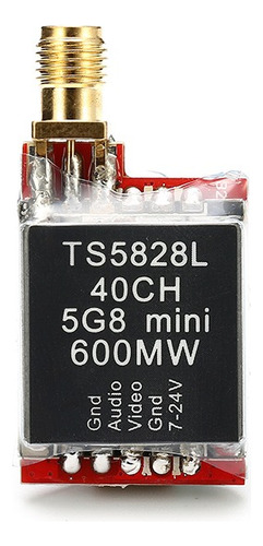 Ts5828l 600mw 5.8ghz 40ch Transmisor Fpv Vtx Con Display 