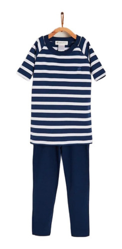 Pijama  Pirate  (2 Piezas) Azul Babycottons