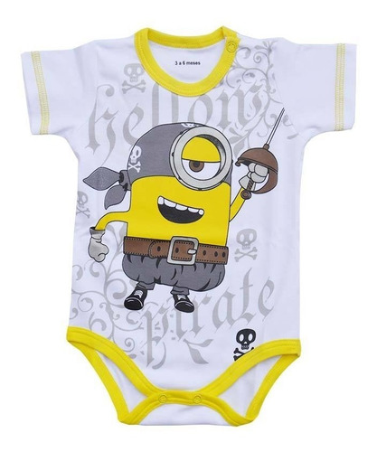 Body Minions Para Bebe - Algodon Pima