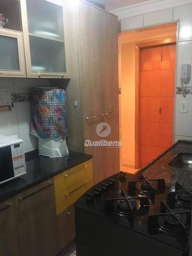 Imagem 4 de 16 de Apartamento Com 2 Dormitórios, 48 M² - Venda Por R$ 233.000,00 Ou Aluguel Por R$ 1.490,00/mês - Jardim Ipê - Mauá/sp - Ap0437
