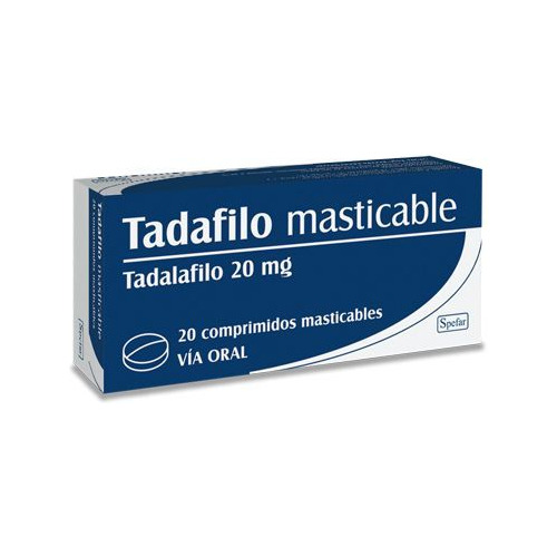 Tadafilo Spefar® 20 Mg X 20 Comprimidos