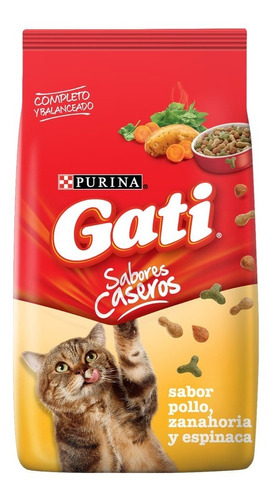 Gati Pollo Y Vegetales X 15 Kg