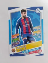 Comprar Carta Gerard Pique Champions 2016-2017