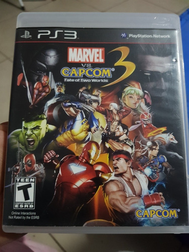 Marvel Vs Capcom 3 Fate Of Two Worlds Para Ps3 Original 