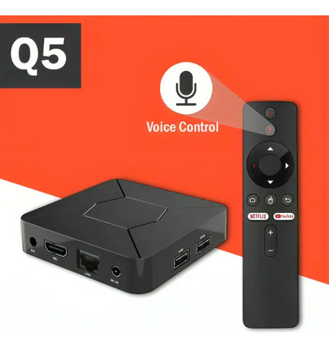 Android Tv Q5 Google Assistent Control Voz Mando
