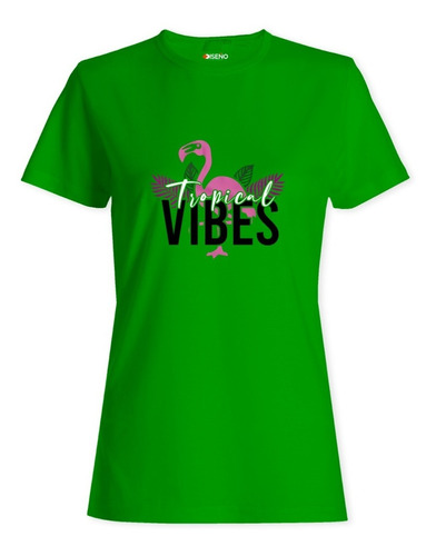 Poleras De Algodón Mujer Good Vibes