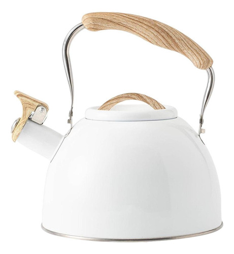 Auge Hervidor De Té Estufa Superior Utensilios De Blanco-3l