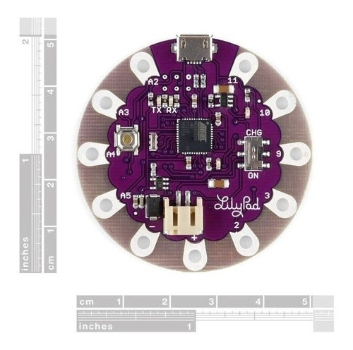Mgsystem Arduino Lilypad Usb Atmega32u4 Proyectos Textiles